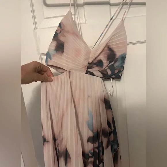 Abercrombie & Fitch Giselle Babydoll Floral Maxi Dress - Picture 9 of 12